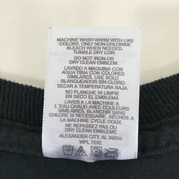 Jerzees Jimi Hendrix Band of Gypsys T-Shirt Men's Medium Black Crew Neck Music - Picture 9 of 9